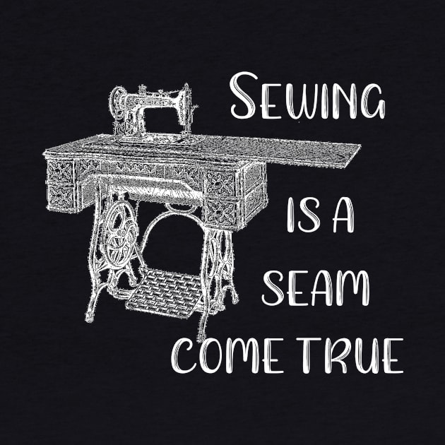 Sewing is a Seam Come True by DANPUBLIC